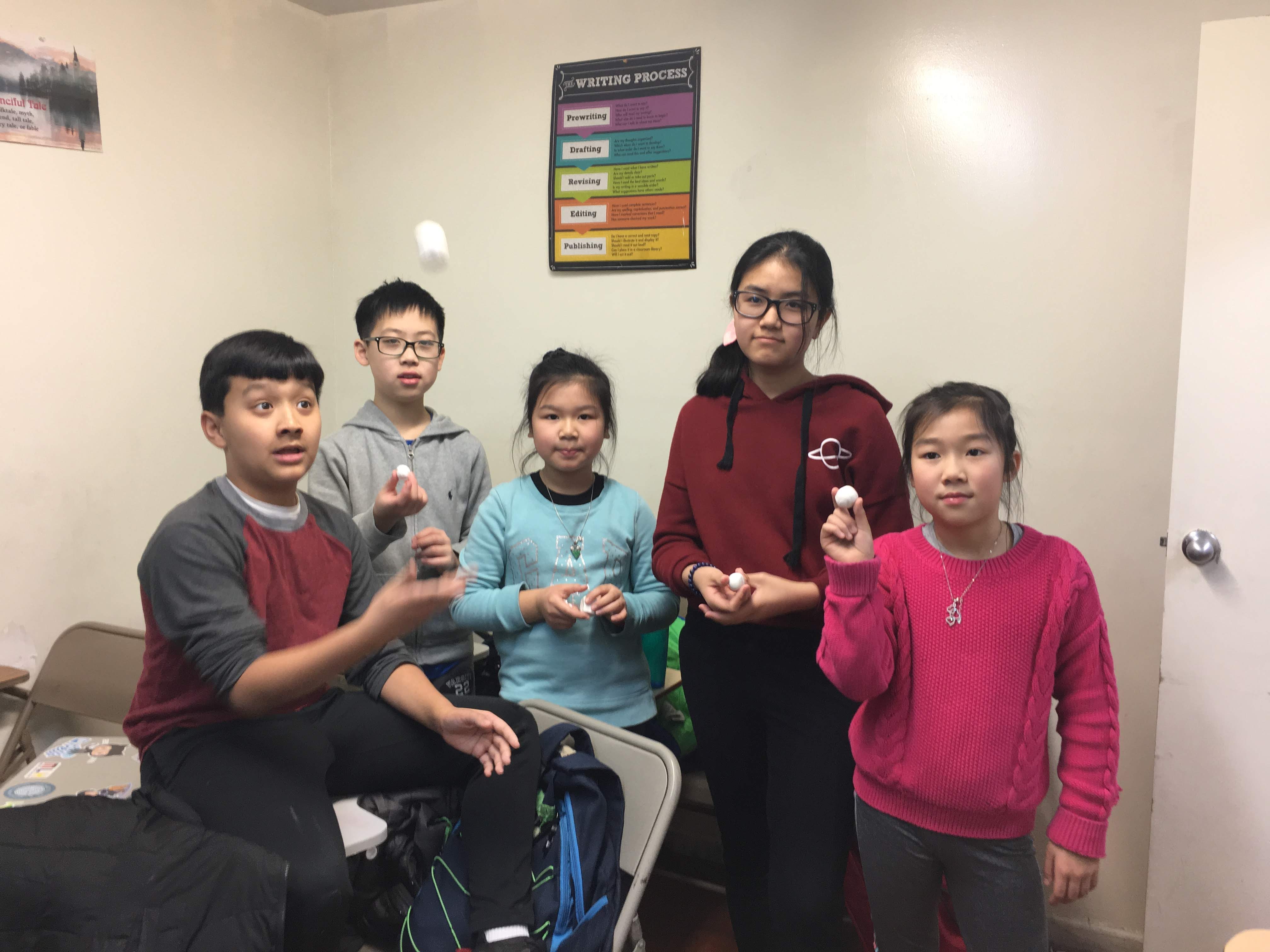 Can you spot the bouncy ball?