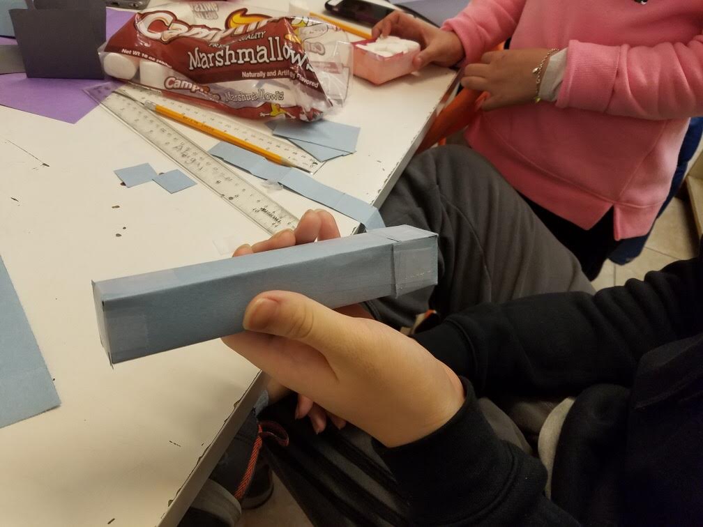 A creative approach to fit the marshmellows